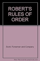 ROBERT'S RULES OF ORDER B001C8XC7M Book Cover