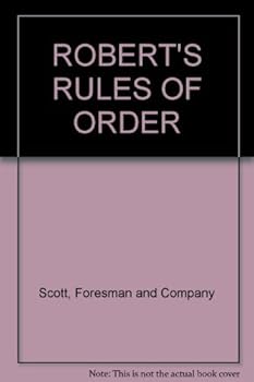 Paperback ROBERT'S RULES OF ORDER Book