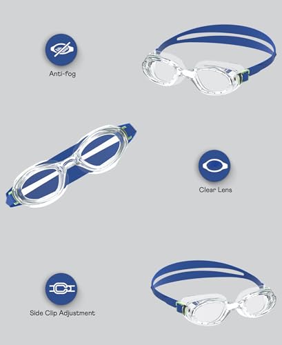 Image of Speedo Unisex Kids Futura Classic Tint-Lens Goggles (Age Range - 6-14 Years)