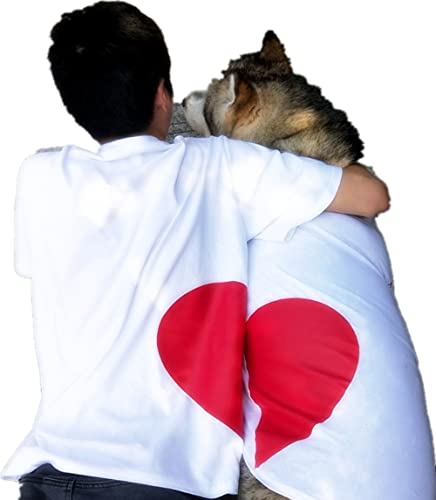 Camiseta combinando tutor e Cachorro