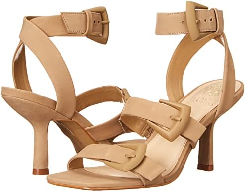 Vince Camuto Women's Footwear Women's Jeminstie Buckle High Heel Sandal Heeled, Tortilla, 7.5 | Image 6