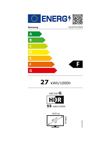 Samsung T5379CD 32 Zoll LED-Fernseher mit HDR und PurColor-Technologie