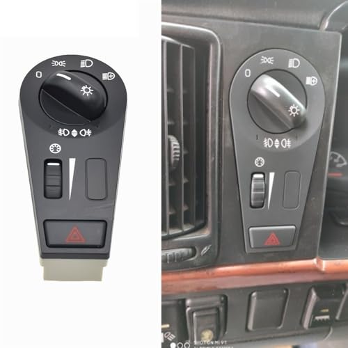 Automatic Headlamp Control Switch Car Styling Headlight Lamp Power Switch 50-104-003 20953569 20466306 20942844 / Fit for Volvo Truck FH12 FM VNL(1Glidewheels)