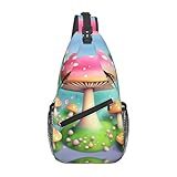 Fonctionnel et pratique : doté de plusieurs poches et compartiments, y compris une poche principale zippée, une poche plaquée et une fermeture élastique, ce sac de poitrine garde vos affaires en sécurité et organisées. Les boucles d'oreilles supplémentaires au bas du sac offrent plus de commodité pour transporter des articles supplémentaires.