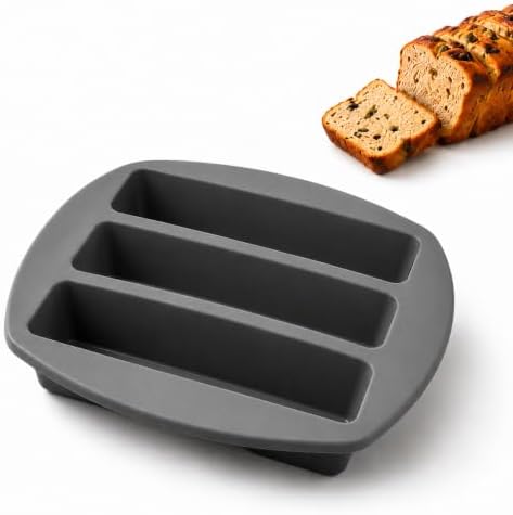 Moule en silicone pour 3 cakes