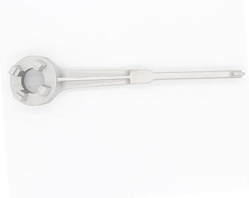 Miniatura 3 de Llave de tambor de aluminio, abridor de barril resistente para cubiertas de tambor de aceite, diseño ergonómico para un fácil uso, no duradero para