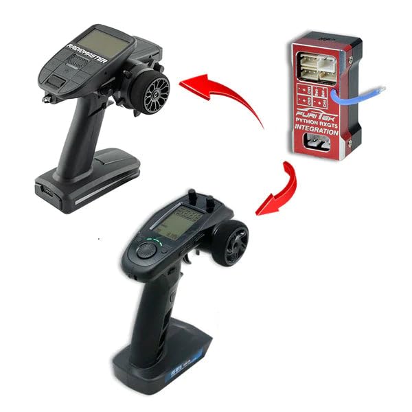 FURITEK Python RXGT5 40A/70A BRUSHLESS ESC W/RX Integration Flysky FS-GT5 Version - Remote Control CAR, RC Cars, RC Crawlers 1/18 & 1/24 Electronics (FUR-2380)