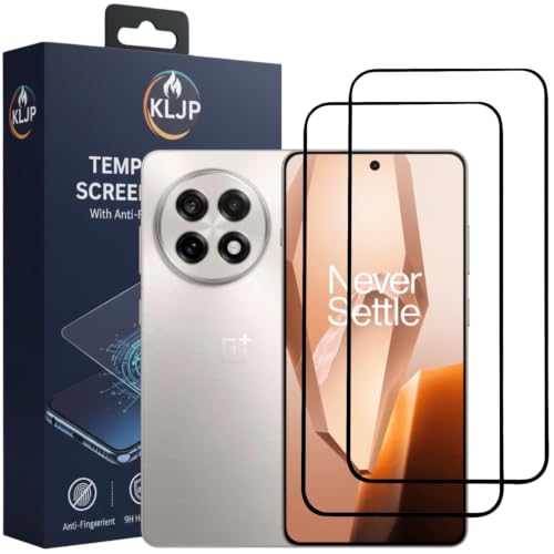 Image of Military-Grade Gorilla Tempered Glass For OnePlus 13R With Installation Kit | Edge to Edge Coverage | Black (Pack Of 2)