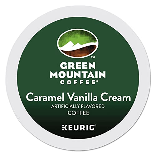 Green Mountain Coffee Roasters 6700Ct Caramel Vanilla Cream Coffee K-Cups, 96/Carton #TOP28