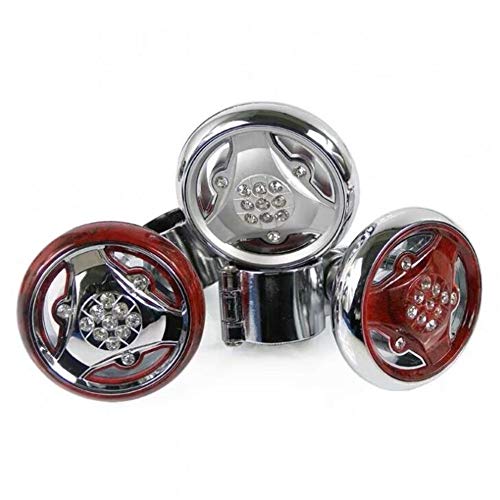 Car Spinner Steering Wheel Knob,Morechioce Universal Power Handle Spinner Steering Wheel Knob Handlebar Grip Ball Steering Booster For Most Cars Trucks Tractors,Carbon Fiber Pattern #TOP2