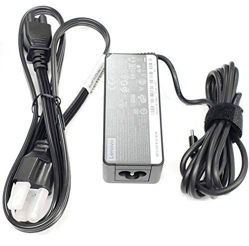 image for Lenovo Laptop Charger 45W watt USB Type C AC Power Adapter - ThinkPad 