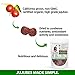 JUJUME | USDA Organic California Grown Jujubes Red Dates | Individually Sorted 3X for QA | High Grade Superfood | Healthy Dried Fruit | Certified All-Natural Non-GMO | 6 oz. bag
