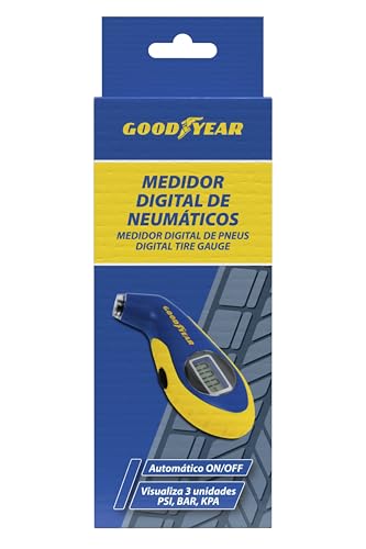 Goodyear GOD0001 Manometro Digitale per Pneumatici e Ruote - 6