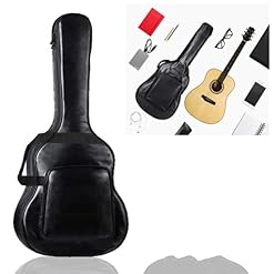 FARUTA Sac de guitare de 40/41 pouces réglable à double sangle pour guitare acoustique avec poche de poignée, housse… - Les Beatles, Paul McCartney, John Lennon, RIngo Starr, George Harrison FARUTA Sac de guitare de 40/41 pouces réglable à double sangle pour guitare acoustique avec poche de poignée, housse… – Image 7