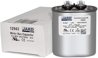 35 uF x 370 or 440 VAC Oval Run Capacitor by JARD # 12943