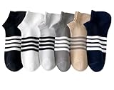 Pack Of 6 Full Pairs Of Ankle Socks For Men Fashion Comfort Foot Socks Size (41-46)