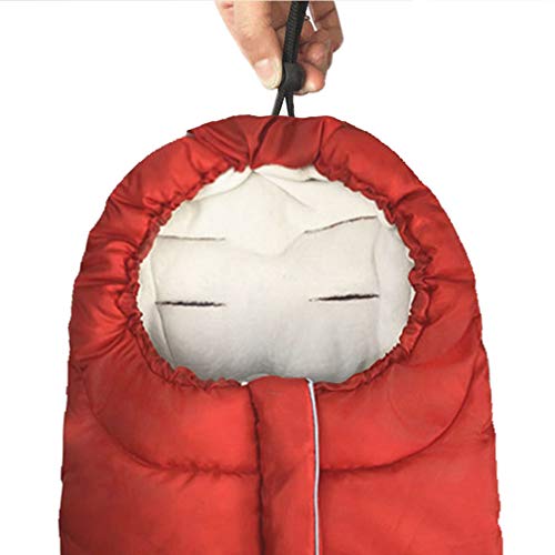 Waterproof Universal Stroller Bunting Bag, 3In1 Use Baby Sleeping Bag Adaptable For Most Strolllers, Central And Bottom Opens With Weather Strap To Aavoid Wind Go Between Zippers, Cocoon Toddler 6-36M #TOP6