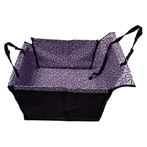 XYSSWW New Waterproof Pet Dog Car Seat Cover Hammock Foldable Single-seat Blanket Protector Mat (Purple, 605535cm) Cover
