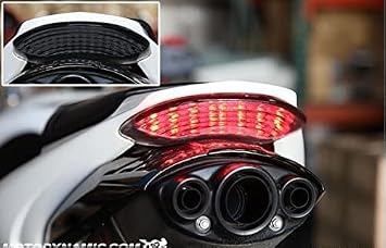 Triumph Daytona 675 2006-2012 Street Triple 08-12 Triumph Sprint GT 11-12 Integrated Sequential LED Tail Light