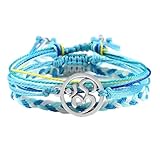 YCQYM Fancy Armband Perlenarmband Set 3pcs Webe Gewebe gewebtes dehnbares 17 -cm -Mutterarmband für den Abschluss