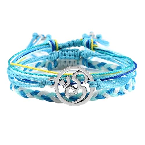 Bracelet de Bracelet Fantaisie 3PCS - Tissage Extensible pour Femme