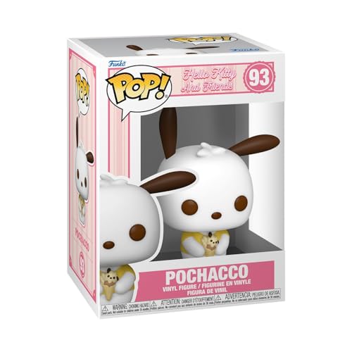 Funko Pop! Sanrio: HK - Pochacco - Hello Kitty - Figura de Vinilo Coleccionable - Idea de Regalo- Mercancia Oficial - Juguetes para Niños y Adultos - Cartoons Fans - Muñeco para Coleccionistas
