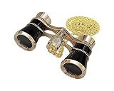AouloveS Opera Glasses Binoculars 3 X 25 Compact and Lightweight Optical BK7 Theater Glasses with Ch