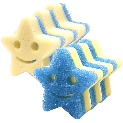 Hometimestore Washing Up Sponge, All-Purpose Sponge, Scouring Pad for Scratch-Free Cleaning, BPA-Free, Dishwasher Safe