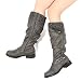 gracosy Botas de Mujer Otoño Invierno 2020 Tacon Bajo Zapatos Largas Botas...