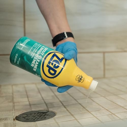 Zep Grout Cleaner and Brightener - 32 Ounce (1 Bottle) - ZU104632 - Deep Cleaning Formula Removes Old Stains From Grout — view 6