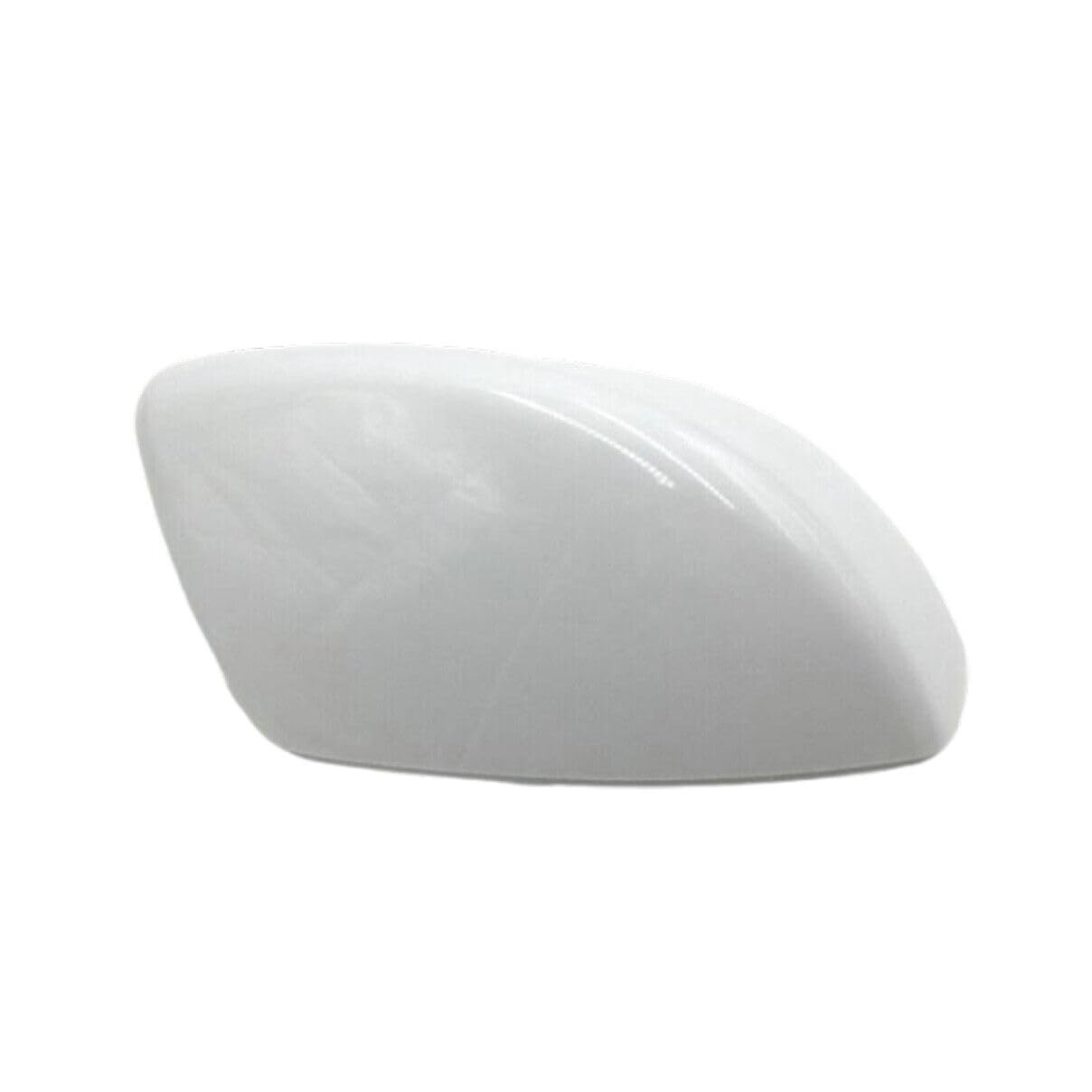 1PC Car Replacement Side Mirror Cover Cap Fit for Nissan Sentra 2013 2014 2015 2016 2017 2018 2019 White (Right (Passenger) Side)