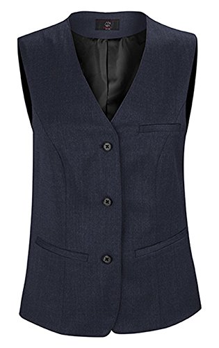 Greiff Größe 48 Corporate Wear Basic Damen Weste Comfort Fit Marine Modell 1249
