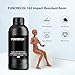 FUNCRECOL Wear-Resistant 3D Printer Resin, Impact-Tough Resin for BJD Models & Articulated Figures, High Precision Soomth Matte Finish 3D Printing Resin for LCD/DLP/MSLA 3D Printer (Brown, 1KG)