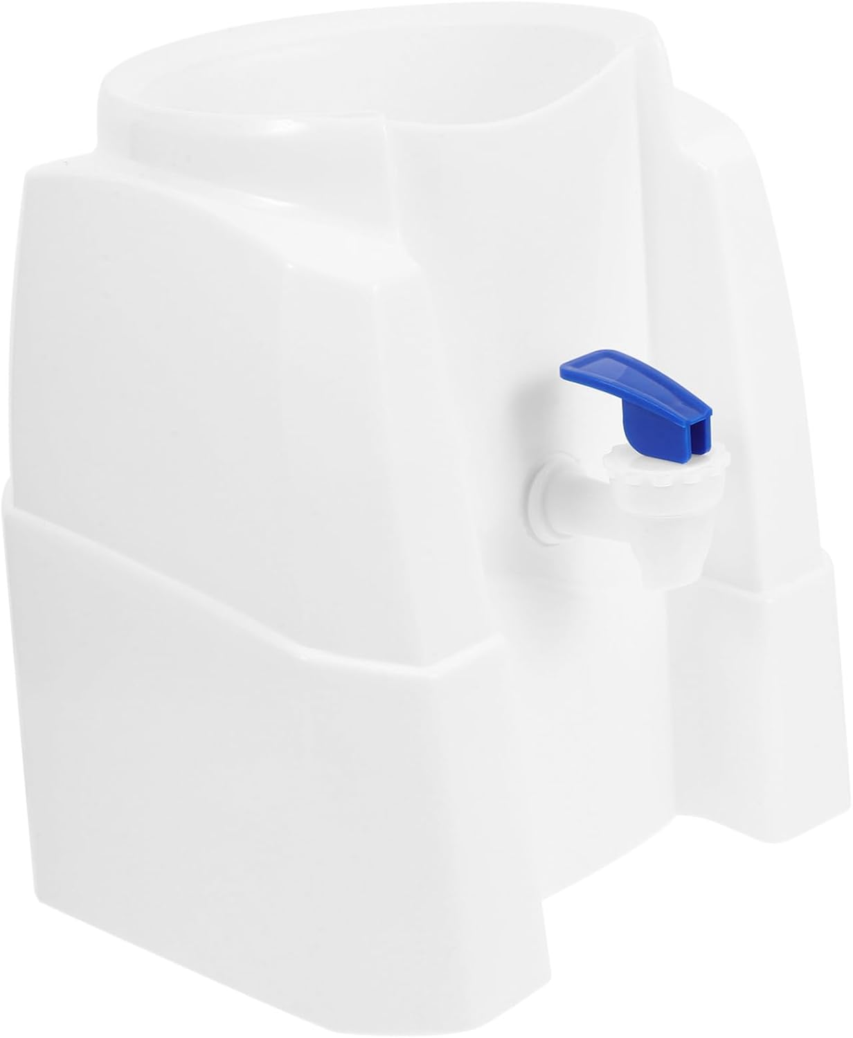SEWACC Portable Cold Water Dispenser with Faucet for Countertop Use Slip Mini Water Cooler Easy to Clean Space Saving Design for Outdoor Camping Rv and Office Tables