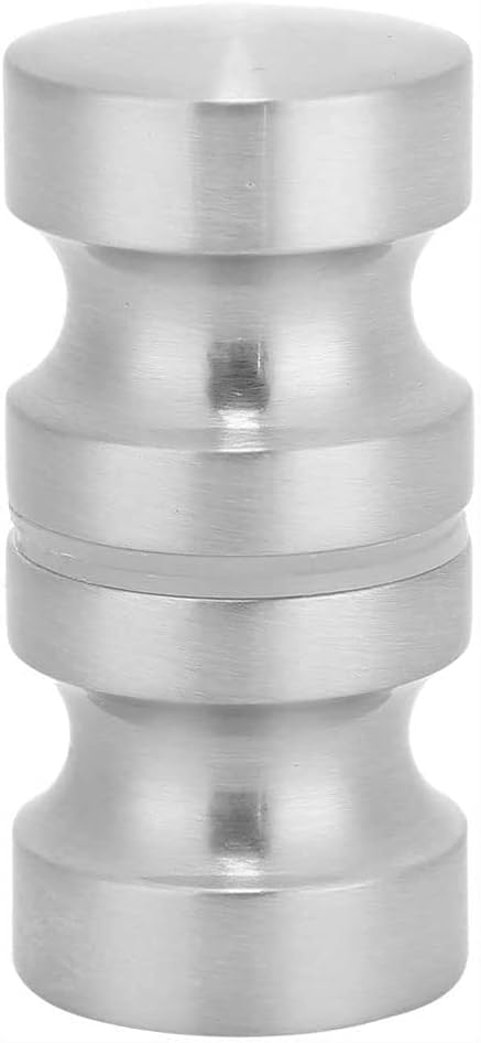 Shower Door Knobs Double Sided, Aluminum Alloy Single Hole Glass Door Back-to-Back Pull Knob, Shower Glass Door Handle Pull Handle for Glass Door Shower Enclosure