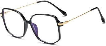 Oversized Myopia Glasses for Men Women stylish Nearsighted Glasses Large Frame Distance Eyewear