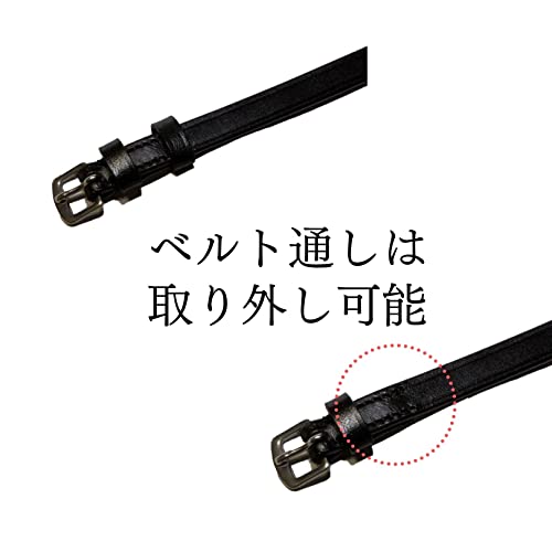 MIYOA 乗馬 本革拍車ベルト 拍車ストラップ ソフトレザー メ