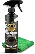 MAX DETAIL-LAB - Wax Premium – Carnauba Liquid Wax Polish Car Wash, High Gloss, Hydrophobic Power Water Repellent Anti-Rain, Professional Car Detailing Kit Car Detailing, 500 ml