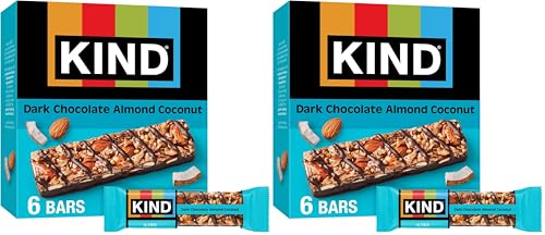 Image of KIND Dark Chocolate Almond & Coconut, 1.4 Oz (Pack Of 12)