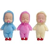 3 Pièces Bébé Elfe de Noël – Mini Poupée Lutin Cadeau pour Filles...