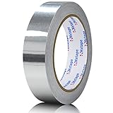 HVAC Tape, Aluminum Tape, 4mil 1 in x 66ft, foil Tape for ductwork, for Metal Repair Insulation Tape