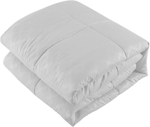 Miniatura 3 de Edredón esponjoso de 10 piezas tamaño King | Ropa de cama cosida en caja para todas las estaciones | Elegantes almohadas decorativas de color sólido