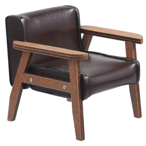 VICASKY mini-sofá-cadeira cadeira de sofá em miniatura sofá de boneca decoração vintage modelos cade