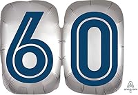 Anagram SuperShape Happy Birthday Man 60 P35 Foil Balloon