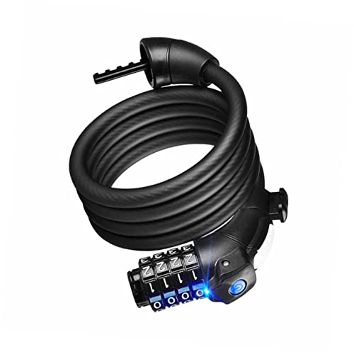 KOMBIUDA 4 Combinação De Bloqueio De Bicicleta Bloqueio De Combinação De Bicicleta Bloqueio De Corre