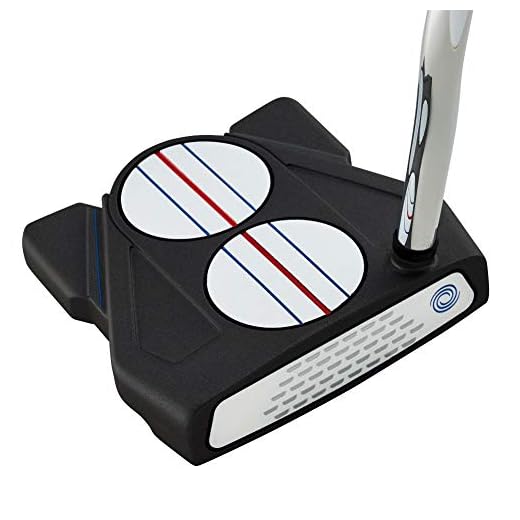 Callaway Odyssey Golf 2021 Ten Putter (Right-Handed, 2 Ball Triple Track, Oversized Grip, 35") , Black