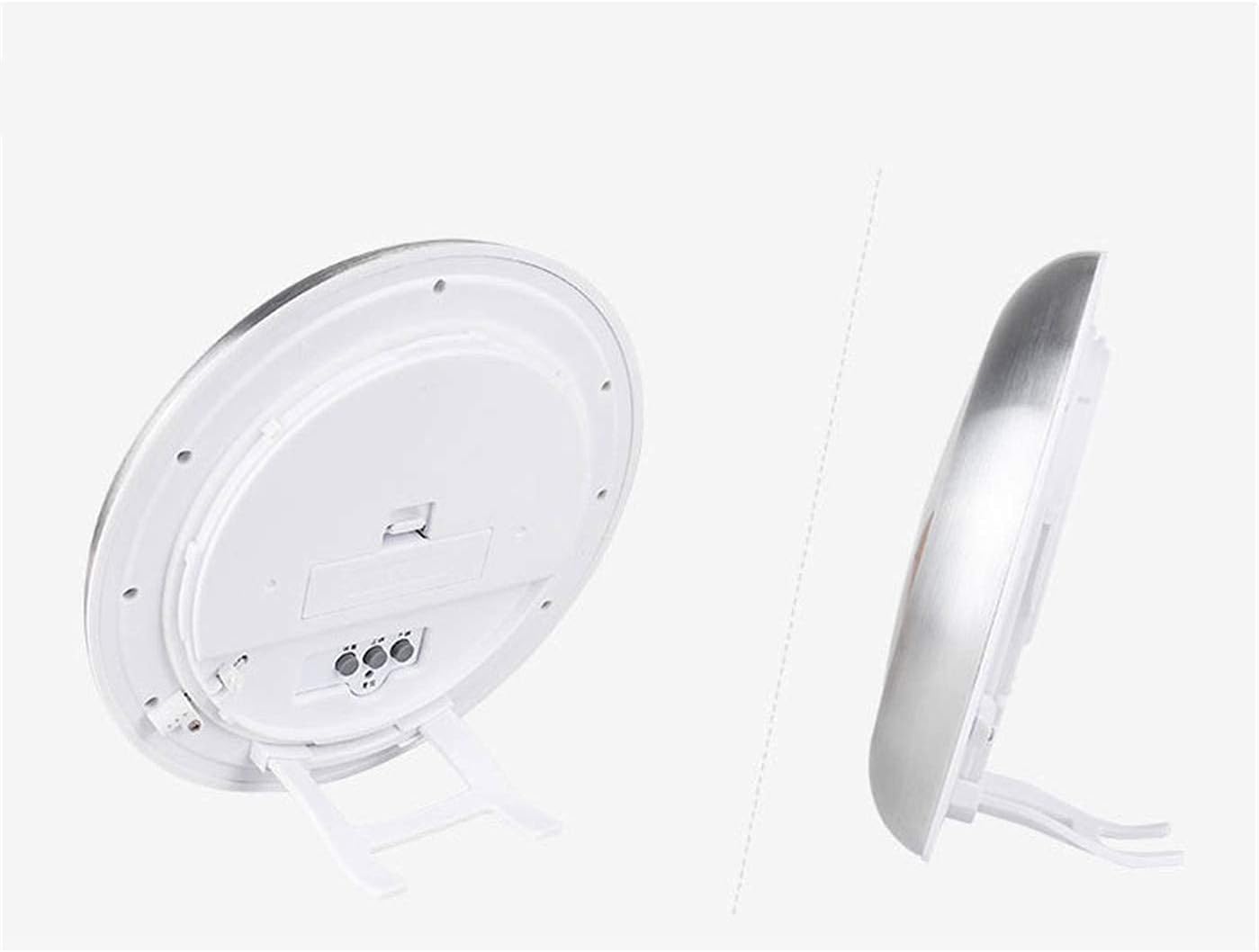 Waterproof Bathroom Clock LCD Digital Super Suction Cup Shower Bathroom Clock Thermometer Decorative for Kitchen Electronic Wall Clock