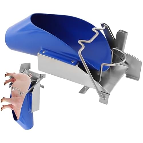 Piglet Castration Tools, Stainless Steel Pig Castration Rack Tools Piglet Castration Device Breeding Equipment for Farm Livestock Pig Castrating Machine Animal Husbandry Equipment for Pigs