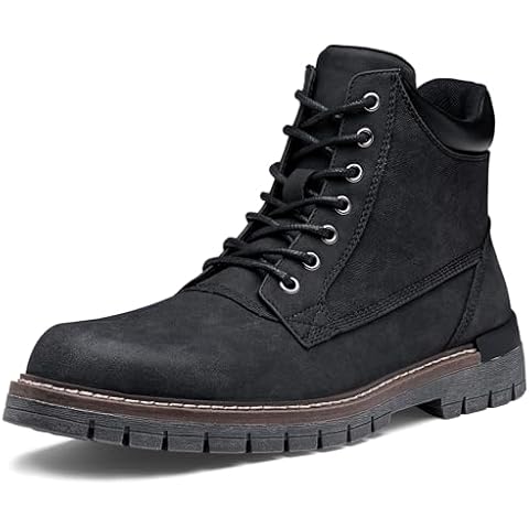 Jousen Men's Casual Zipper Boots Cover