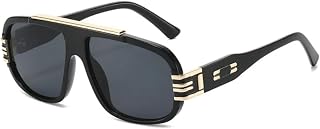 Gafas de sol retro con protección UV400 para mujer y hombre, de lujo, estilo vintage, a la moda.